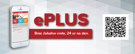 Posodobljena mobilna aplikacija ePLUS