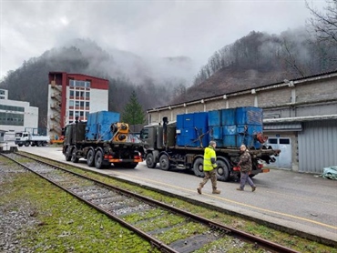 Družbe skupine HSE Ukrajini priskočile na pomoč z elektro opremo