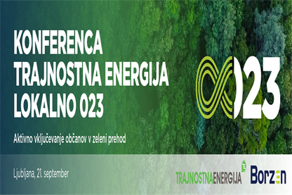 Tradicionalna konferenca Trajnostna energija lokalno bo 21. septembra