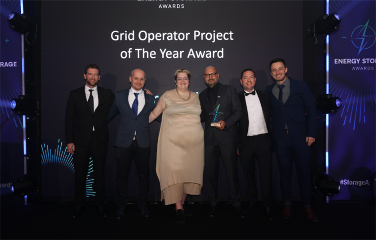 Projekt SINCRO.GRID prejel mednarodno nagrado Energy Storage Award